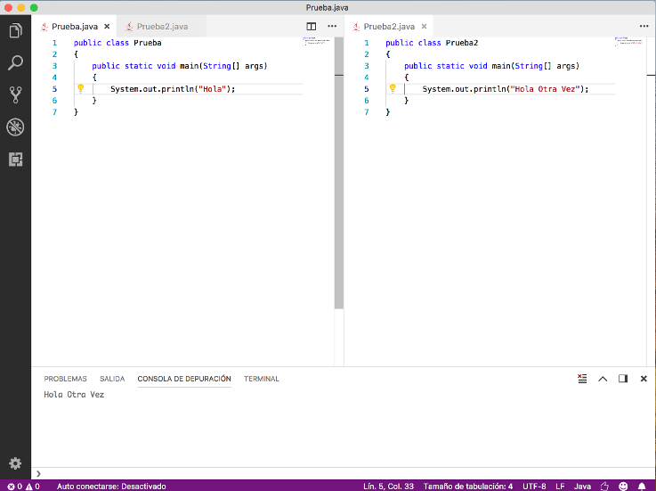 Side by side editing in Visual Studio Code