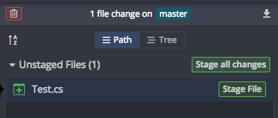 GitKraken commit changes