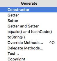 Source code generation with IntelliJ